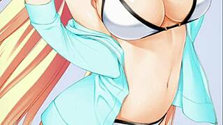 Sexy Big Tits Hentai Bikini Temptress