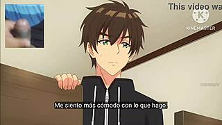 Otaku dude unloads on hot anime girl's shaved pussy and tight ass