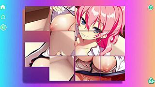 Hentai Girl Puzzle Slider Action