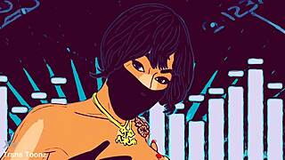 Futanari big ass ts ashley hunter's tits bounce wildly