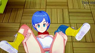 Bulma's Hardcore Missionary Pussy Pounding Ends in Creampie POV