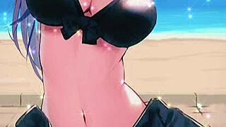 Sexy Big Tits Hentai Bikini Temptress