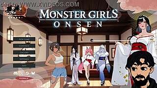 Monster Girls Orgy at Onsen with Horny Yokai - Part 3 Finale!