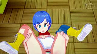 Bulma's Hardcore Missionary Pussy Pounding Ends in Creampie POV