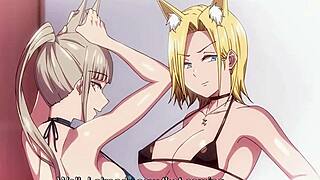 big ass hentai slut fucked hardcore pussy stretched wide