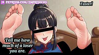 beta, jerk to these feet while i humiliate you with joi cei commands