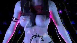 bbw asian 3d hentai posed for big black cock creampie pounding.