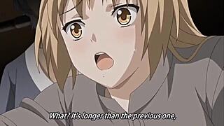 whoa this hentai blonde takes anal assfucking gangbang right in the stairwell 😲🍑