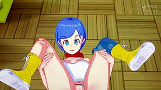 Bulma's Hardcore Missionary Pussy Pounding Ends in Creampie POV