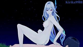 skirk and varesa genshin hentai hints at steamy curves