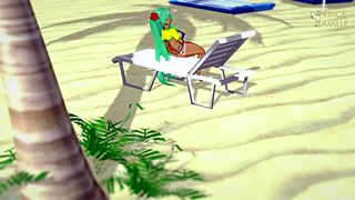 Brazilian Miku Fingers Herself To Climax