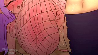 alex steve stuck fence anxious hentai fuck