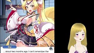 hot fox girl 69s deep in japanese hentai game action
