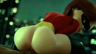 Cartoon Incredibles: Heroic XXX Fire