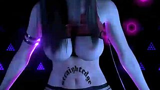 bbw asian 3d hentai posed for big black cock creampie pounding.