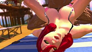 Bikini try-on turns into blowjob fuck frenzy with big tits pornstar