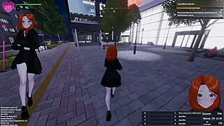 Innocent Virgin's Public Strip Tease Gets Caught