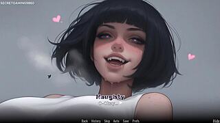 Stepsister's Perfect Tits Massage Turns Into Wild Ride