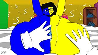 ena fingers pussy to squirting orgasm art