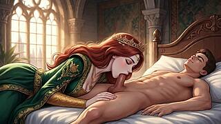 hot ai princess wants your huge cock in her palace now 🔥👑💦