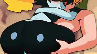 MIDNA spreads her ass wide for MERCILESS anal pounding creampie deepthroat cowgirl slut action!