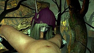 Sylvanas Hunts Cock with Big Tits Ass Cowgirl Deepthroat Bondage Fuck