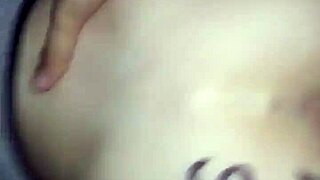 my best friend goes crazy pipping hard while glued to anime on screen, losing all control in the heat