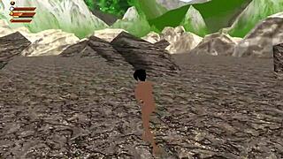 3d femdom game earth-chan crushes with vore and facesitting, her huge ass dominates uncensored