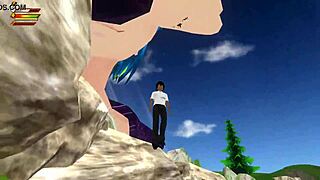 3d femdom game earth-chan crushes with vore and facesitting, her huge ass dominates uncensored