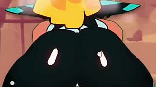 MIDNA spreads her ass wide for MERCILESS anal pounding creampie deepthroat cowgirl slut action!