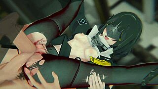 Arknights endfield endmin gets outdoor pov double penetration gangbang bukkake creampie from femdom teens 4k hentai