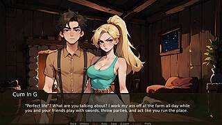 Farmer's Intense Kink Taboo Ravages New Ebony Girl Hentai Game Ep 17