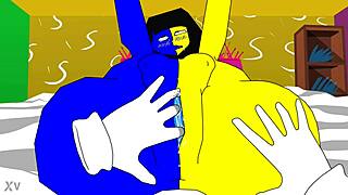 ena fingers pussy to squirting orgasm art