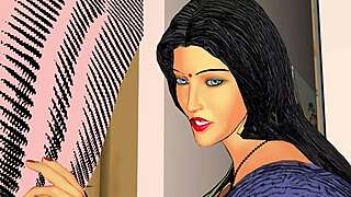 damn this demon futanari masseuse's monster tits and penis got me horny