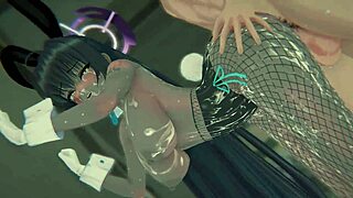 karin's bound choco maid takes pov dp sandwich defeat