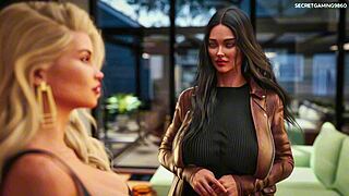 my huge tits stepmom vacation blonde friend busty fun game