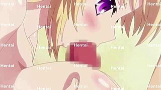 suggestive glances as she learns blowjob skills from big sis vibe