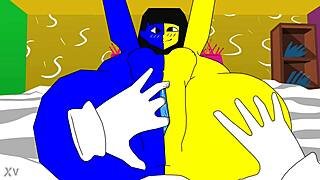 ena fingers pussy to squirting orgasm art