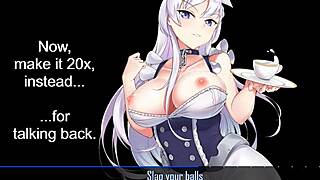 azur lane belfast commands your joi with cbt and cei, stroke to her hentai instructions now