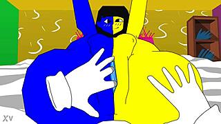 ena fingers pussy to squirting orgasm art