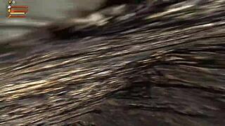 3d femdom game earth-chan crushes with vore and facesitting, her huge ass dominates uncensored