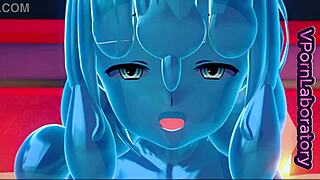 Nerds double penetrate sexy slime girl outfit fuck! 😈