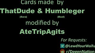 Baal and Sara pound in wild Genshin foursome anal cowgirl doggystyle missionary riding