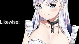 azur lane belfast commands your joi with cbt and cei, stroke to her hentai instructions now