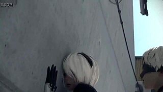 2B RIDES HUGE COCK AND SQUIRTS IN NIER AUTOMATA HENTAI FUCKFEST!