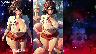 wanna see this massive booty jiggle in 3d hentai showcase?