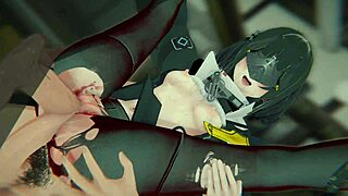 Arknights endfield endmin gets outdoor pov double penetration gangbang bukkake creampie from femdom teens 4k hentai