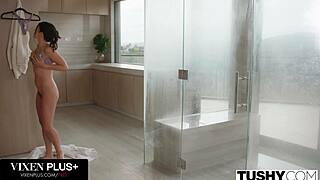 adriana chechik's boyfriend stretches her gaping ass in tushy anal ride