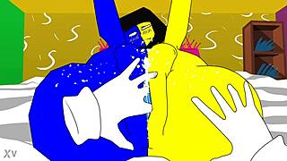 ena fingers pussy to squirting orgasm art