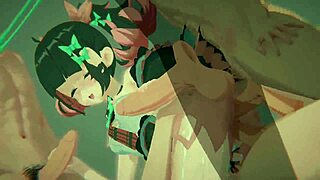 nangong yu rides cowgirl bound in zenless zone zero gangbang frenzy